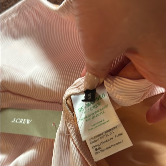 J. Crew Light Pink One Piece Swimsuit - Picture 5 of 5